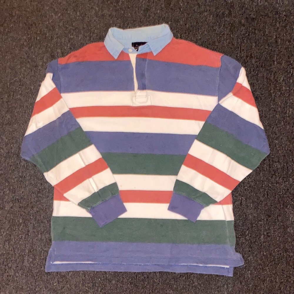 Vintage long sleeve polo